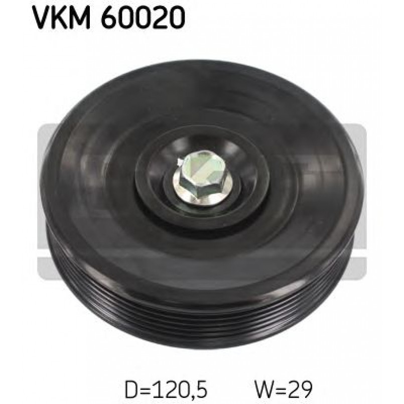 VKM 60020 SKF Ролик модуля натягувача ременя